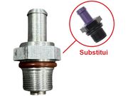 Válvula PCV Anti-Chama Nissan Versa, Kicks, Sentra, Livina, Tiida, Mitsubishi Lancer, ASX - Metal