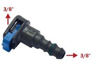 Conector Linha GM Reto 3/8" X 3/8" Com Anel 