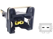 Conector 2 Vias Bico Injetor, Bomba Partida a Frio, Valvula Solenóide, Buzina etc