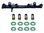 Flauta Para Bicos Injetores VW Gol G5 08/ Fox, Golf, Polo 1.6 8v - Engate Corrugado / Mangueira